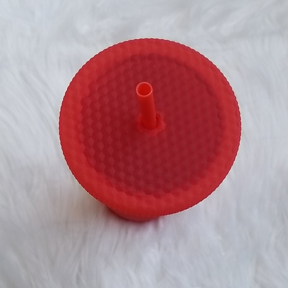 Starbucks 2021 Red Matte Bling Straw Tumbler - Picture 4 of 8